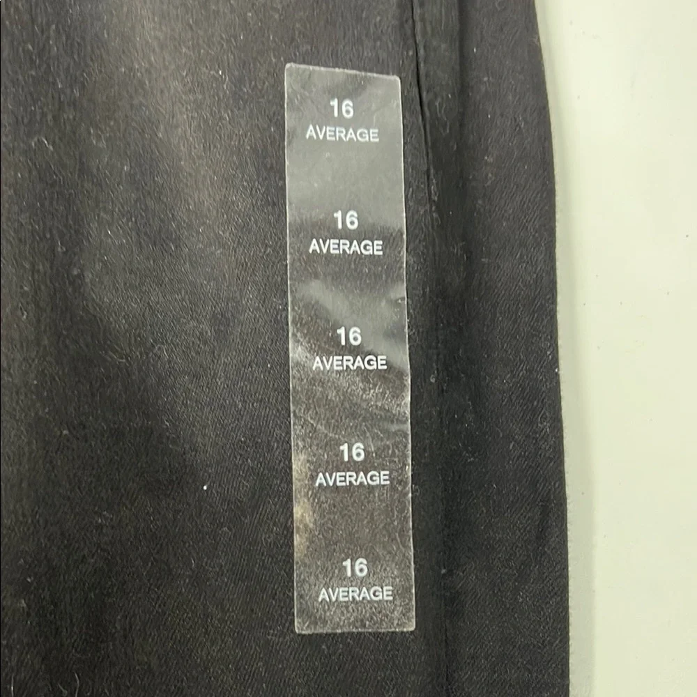 Lane Bryant Black Straight Leg Jeans Classic Fit - Picture 4 of 9